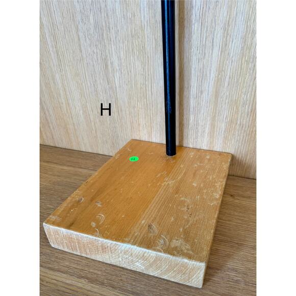 “H” Custom Steel & Wood Retail Display Stand – Adjustable Height - Picture 3 of 5